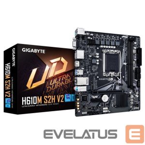 Intel protsessori emaplaat Gigabyte  H610M S2H V2 1.0 DDR5 