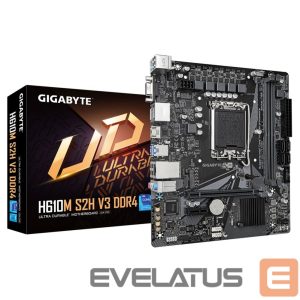 Intel protsessori emaplaat Gigabyte  H610M S2H V3 DDR4 G1.0 