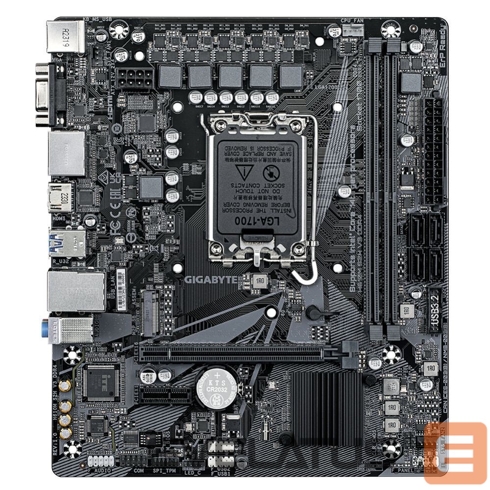 Intel protsessori emaplaat Gigabyte H610M S2H V3 DDR4 G1.0