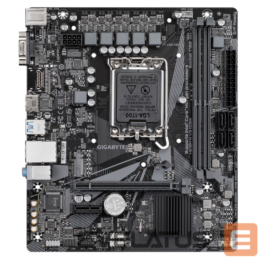 Intel protsessori emaplaat Gigabyte M/B H610M H V3 DDR4 1.0 |