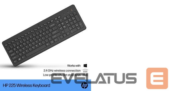 Arvutitarvikud HP HP 225 Wireless Keyboard