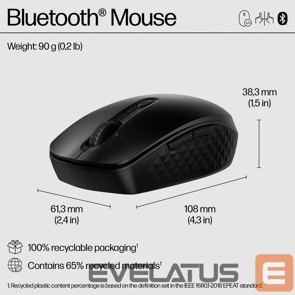 Arvutitarvikud HP HP 425 Programmable Wireless Mouse