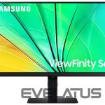 Monitorid Samsung  LS24D600EAUXEN 24" IPS ViewFinity S6 S60D QHD Monitor 2560x1440/16:9/350cd/m2/5ms HDMI, USB, DP 
