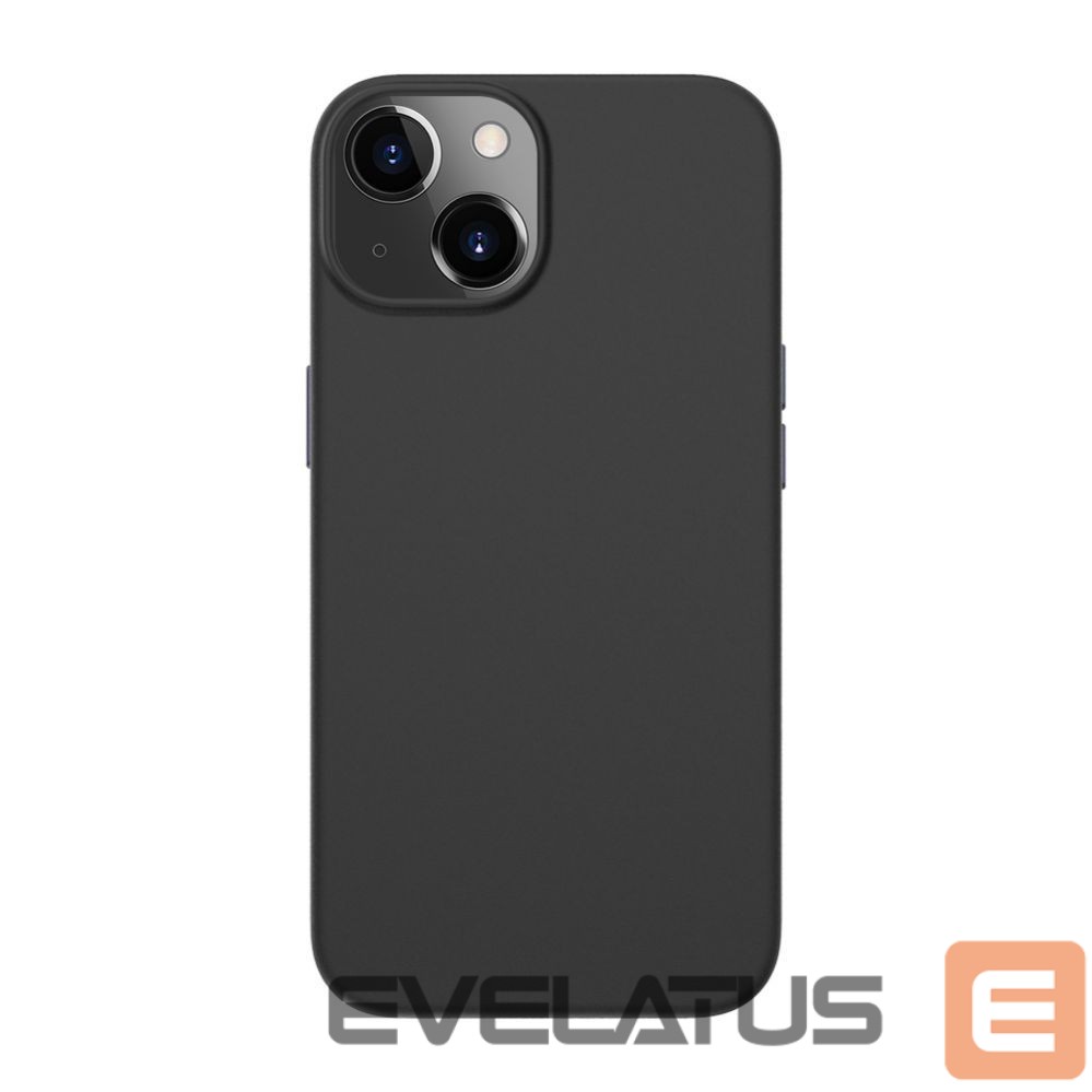 Tagakaaned Evelatus Apple iPhone 14 Genuine Leather Case with MagSafe Black