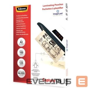 Kontoritarbed Fellowes  LAMINATOR POUCH IMAGELAST/A3 125 100PCS 5307506