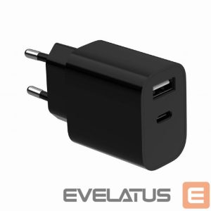 Laadijad ja juhtmed Gembird  CHARGER USB UNIVERSAL BLACK/2P TA-UC-2AC12-01-BK 