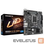 Intel protsessori emaplaat Gigabyte  Mainboard||Intel H610|LGA1700|Micro-ATX|Memory DDR4|Memory slots 2|1xPCI-Express 3.0 1x|1xPCI-Express 4.0 16x|1xM.2|1x15pin D-sub|1xHDMI|4xUSB 2.0|2xUSB 3.2|1xPS/2|1xRJ45|3xAudio port|H610MHV3DDR4 
