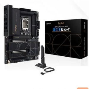 Intel protsessori emaplaat Asus  Mainboard||Intel Z890|LGA1851|ATX|Memory DDR5|Memory slots 4|1xPCI-Express 4.0 16x|2xPCI-Express 5.0 16x|5xM.2|1xHDMI|1xDisplayPort|1xAudio-In|1xAudio-Out|1xUSB 2.0|6xUSB 3.2|3xUSB-C w/Thunderbolt|1xRJ45|PROARTZ890-CREATORWIFI 
