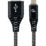 Kaabel Gembird  CABLE USB2 TO MICRO-USB 1M/CC-USB2B-AMMBM-1M-BW 