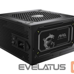 Toiteplokk MSI  Power Supply||MAG A850GL PCIE5 II|850 Watts|Efficiency 80 PLUS GOLD|PFC Active|MAGA850GLPCIE5II 