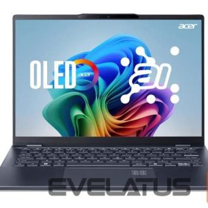 Sülearvuti Acer  Notebook||Swift|14 AI|SF14-51-78TU|CPU  Core Ultra|u7-256V|2200 MHz|14"|2880x1800|RAM 16GB|LPDDR5x|SSD 1TB|Intel Arc|Integrated|ENG|Windows 11 Home|Blue|1.28 kg|NX.J2KEL.002 