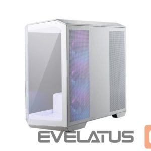 Arvuti korpus MSI  Case||MidiTower|Case product features Transparent panel|Not included|MicroATX|Colour White|MAGPANOM100RPZWHITE 