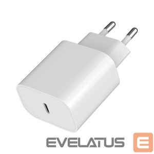 Laadijad ja juhtmed Gembird  CHARGER USB-C 20W 1PORT/TA-UC-PD20-01-W 