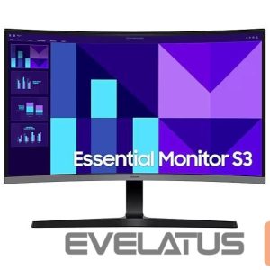 Monitorid Samsung  LCD Monitor||LS27D390GAUXEN|27"|Business/Curved|Tilt|Matte|Panel VA|1920x1080|16:9|100Hz|4 ms|LS27D390GAUXEN 