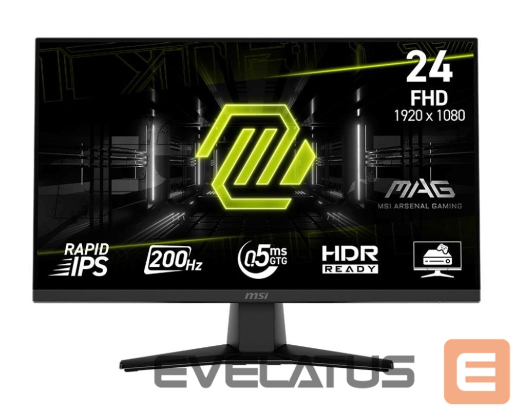 Monitorid MSI LCD Monitor||MAG 242F|23.8"|Gaming|Matte|Panel IPS|1920x1080|16:9|200Hz|0.5 ms|Colour Black|MAG242F