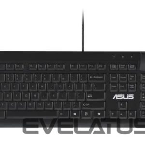 Arvuti klaviatuur Asus  KEYBOARD KU100 BLACK/90XB05E0-BKB010 