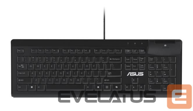 Arvuti klaviatuur Asus KEYBOARD KU100 BLACK/90XB05E0-BKB010
