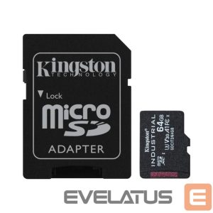 Muu arvutitarvik Kingston  MEMORY MICRO SDXC 64GB UHS-I/W/A SDCIT2/64GB 