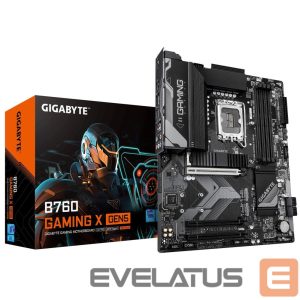 Intel protsessori emaplaat Gigabyte  Mainboard||Intel B760 Express|LGA1700|ATX|Memory DDR5|Memory slots 4|B760GAMINGXGEN5 