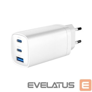 Laadijad ja juhtmed Gembird  CHARGER USB UNIVERSAL QC3.0/TA-UC-PDQC65-01-W 