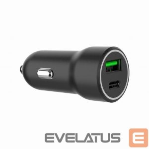 Laadijad ja juhtmed Gembird  MOBILE CHARGER CAR USB 2PORT/TA-UC-A2PDQC20-CAR-01 