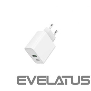 Laadijad ja juhtmed Gembird  CHARGER USB UNIVERSAL QC3.0/TA-UC-PDQC20-01-W 