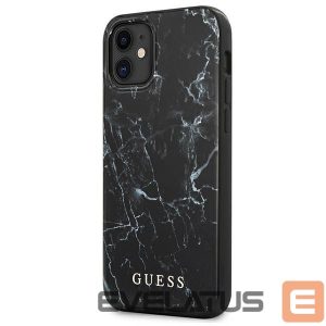 Tagakaaned Guess  Guess Marble Case for iPhone 12 mini - Black 