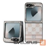 Tagakaaned DKNY  DKNY Checkered Pattern Printed Stripes Case for Samsung Galaxy Z Flip 6 - Pink 
