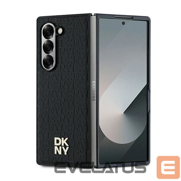 Tagakaaned DKNY DKNY Repeat Pattern Stack Logo Case for Samsung Galaxy Z Fold6 - Black