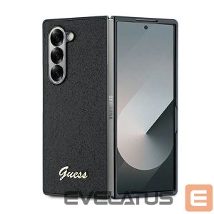 Tagakaaned Guess  Guess 4G Glitter Script Case for Samsung Galaxy Z Fold 6 - Black 