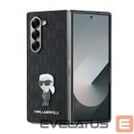 Tagakaaned Karl Lagerfeld  Karl Lagerfeld Saffiano Ikonik Pin Case for Samsung Galaxy Z Fold 6 - Black 