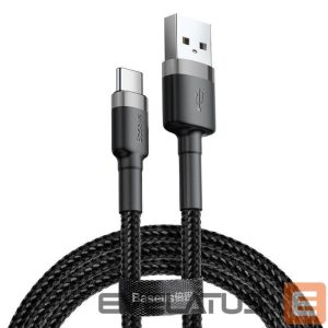 Kaabel Baseus  Baseus Cafule cable USB-C 3A 1m (Gray+Black) 