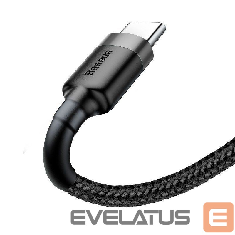 Kaabel Baseus Baseus Cafule cable USB-C 3A 1m (Gray+Black)