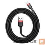 Kaabel Baseus  Baseus Cafule USB Lightning Cable 2.4A 1m (Red+Black) 