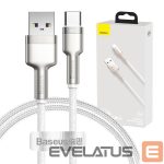 Kaabel Baseus  USB cable for USB-C Baseus Cafule, 66W, 1m (white) 