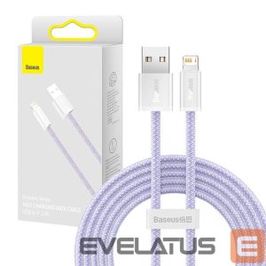 Kaabel Baseus  Baseus Dynamic cable USB to Lightning, 2.4A, 2m (Purple) 