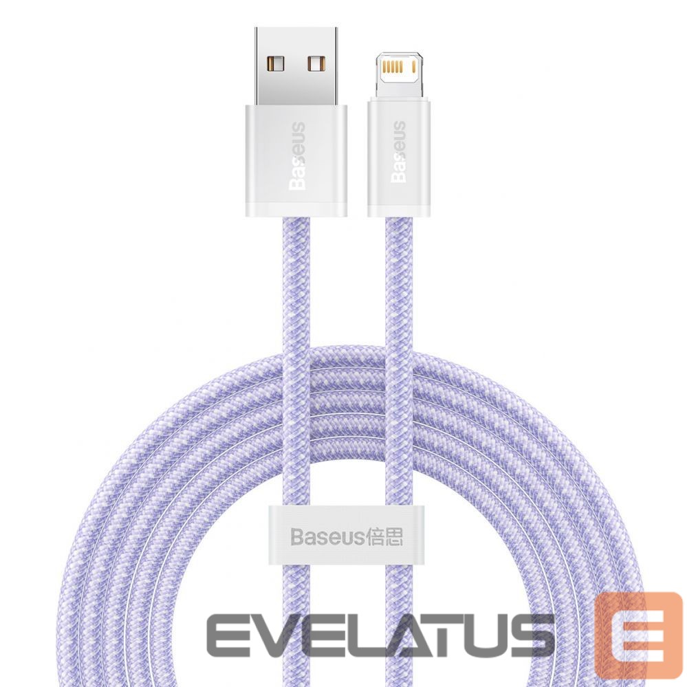 Kaabel Baseus Baseus Dynamic cable USB to Lightning, 2.4A, 2m (Purple)