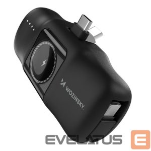 Väline aku Wozinsky  Black \ USB-C (męski) 