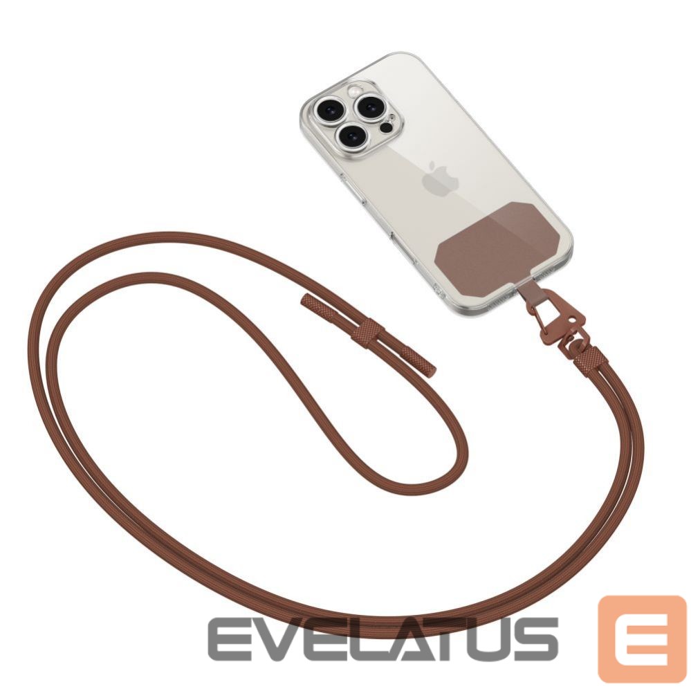 Muu telefoni lisavarustus Tech-Protect Tech-Protect C5S Rope Crossbody Strap Leash - Brown