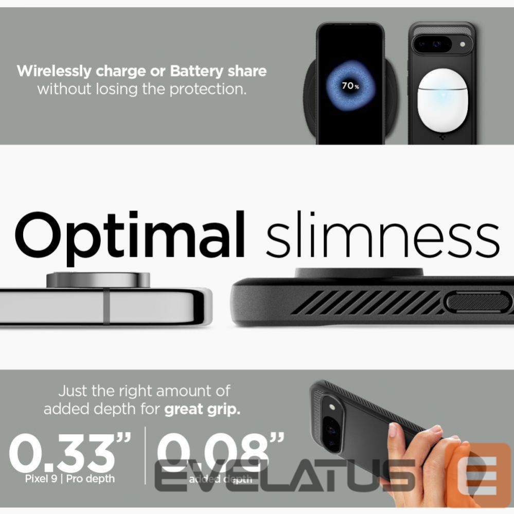 Muu telefoni lisavarustus Spigen Spigen Rugged Armor Case for Google Pixel 9 / 9 Pro - Black