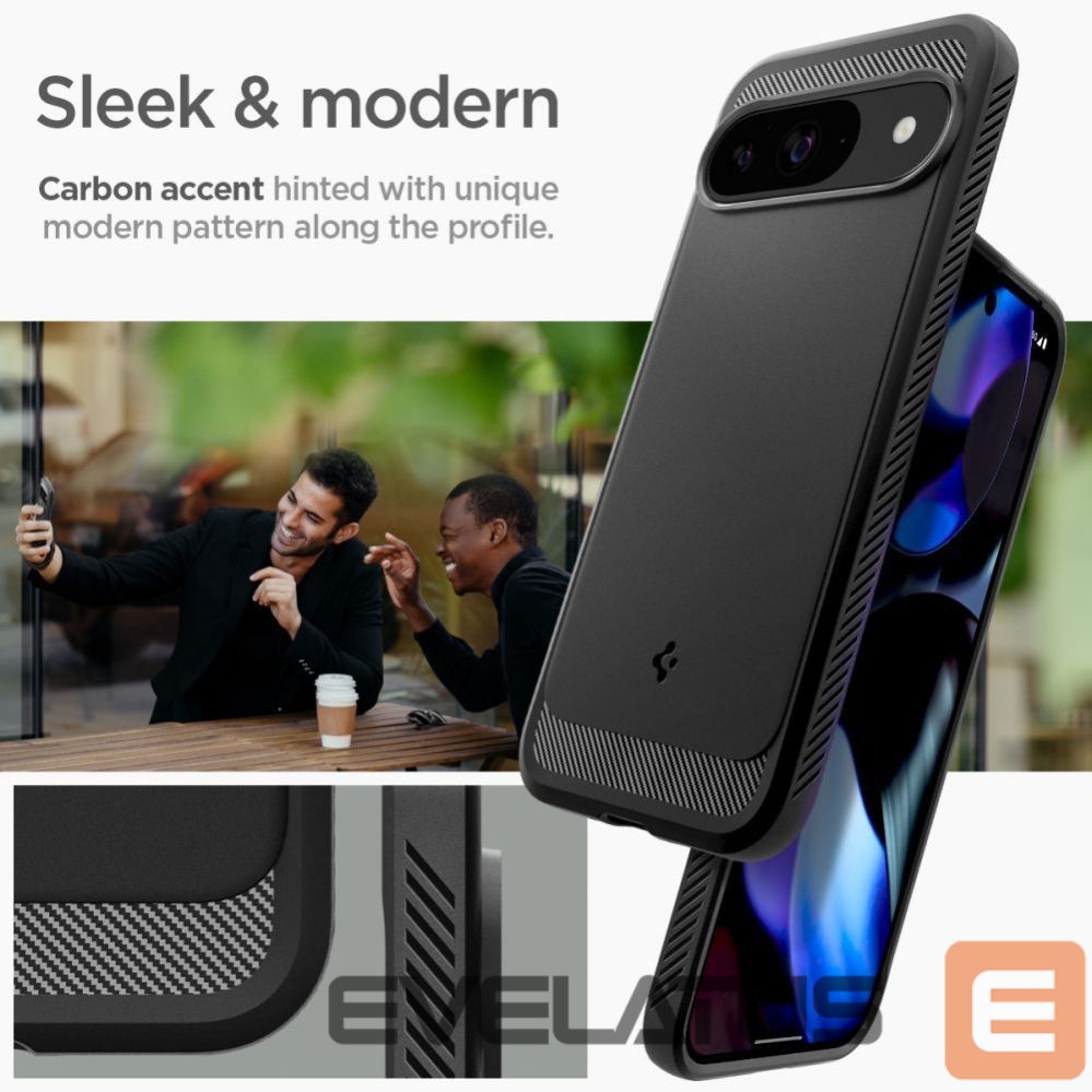 Muu telefoni lisavarustus Spigen Spigen Rugged Armor Case for Google Pixel 9 / 9 Pro - Black