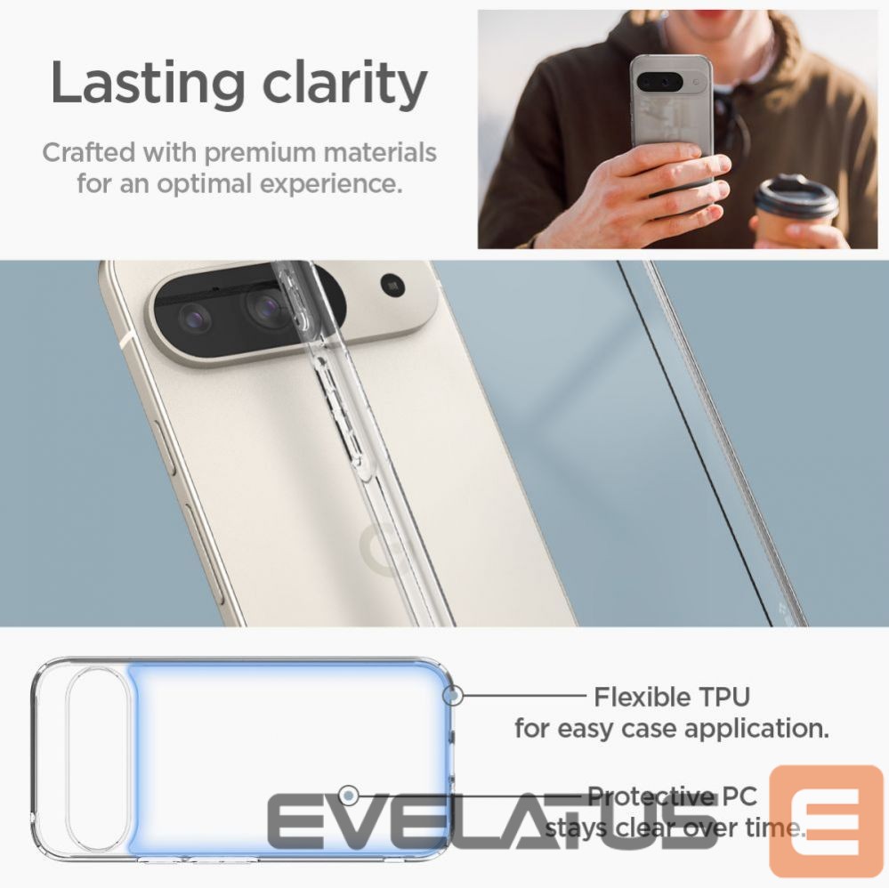 Muu telefoni lisavarustus Spigen Spigen Ultra Hybrid Case for Google Pixel 9 / 9 Pro - Transparent