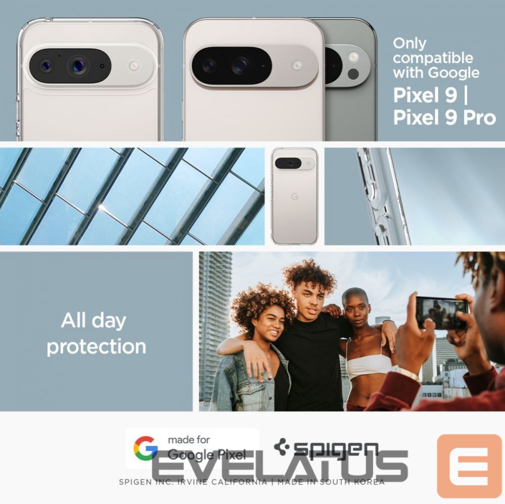 Muu telefoni lisavarustus Spigen Spigen Ultra Hybrid Case for Google Pixel 9 / 9 Pro - Transparent