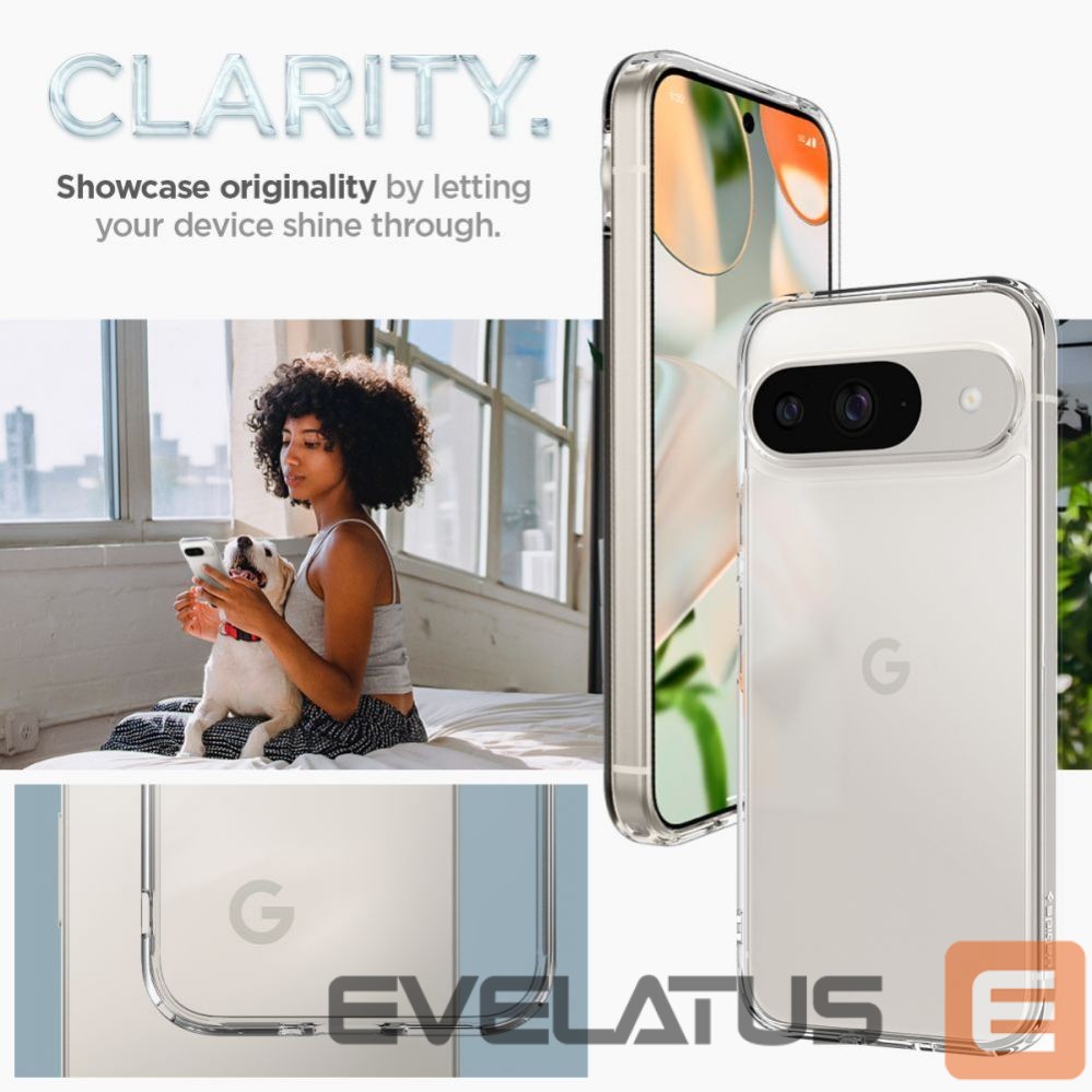 Muu telefoni lisavarustus Spigen Spigen Ultra Hybrid Case for Google Pixel 9 / 9 Pro - Transparent
