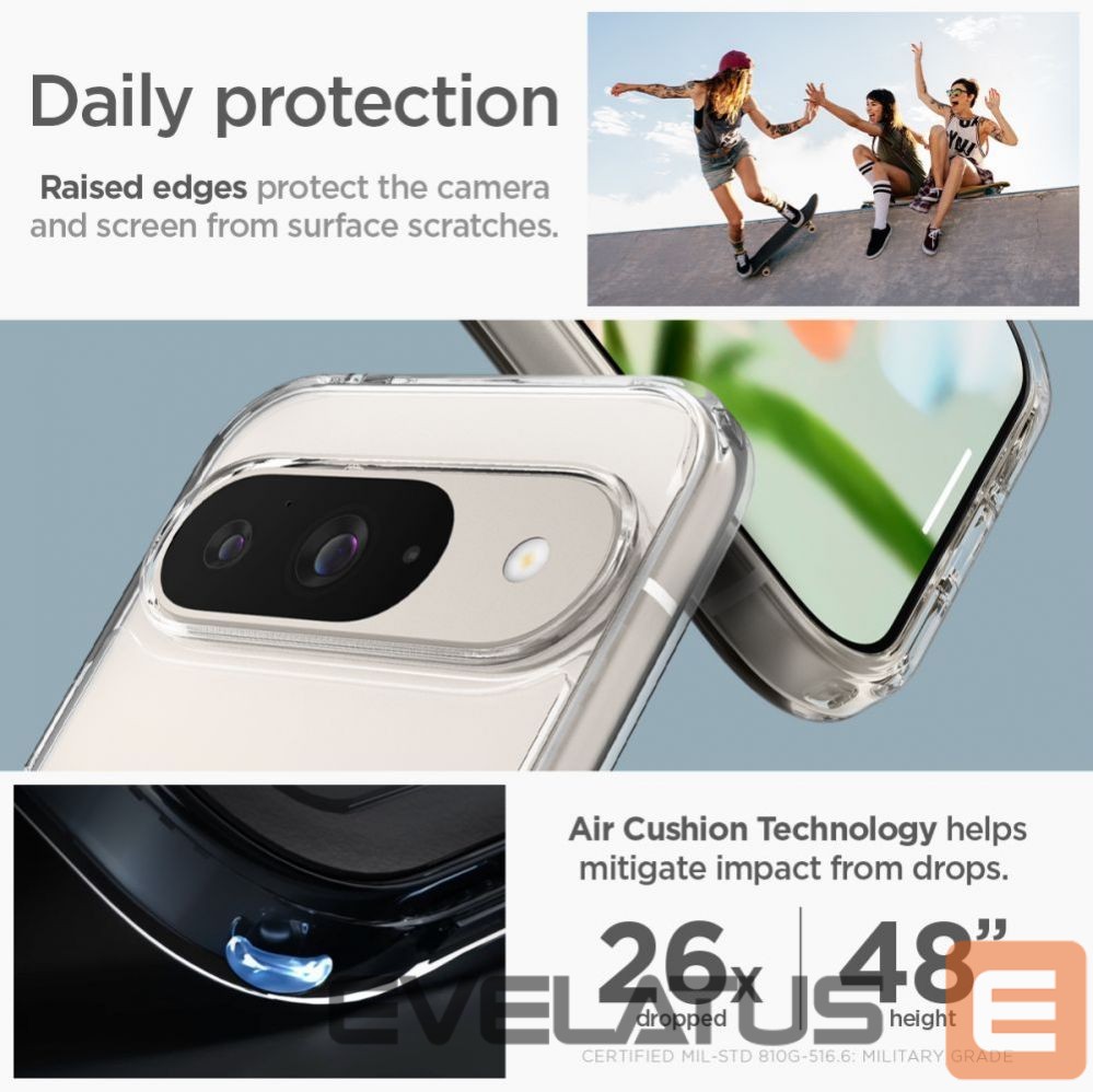 Muu telefoni lisavarustus Spigen Spigen Ultra Hybrid Case for Google Pixel 9 / 9 Pro - Transparent