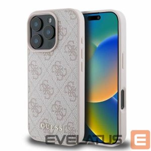 Tagakaaned Guess  Guess 4G Classic iPhone 16 Pro Max Case - Pink 