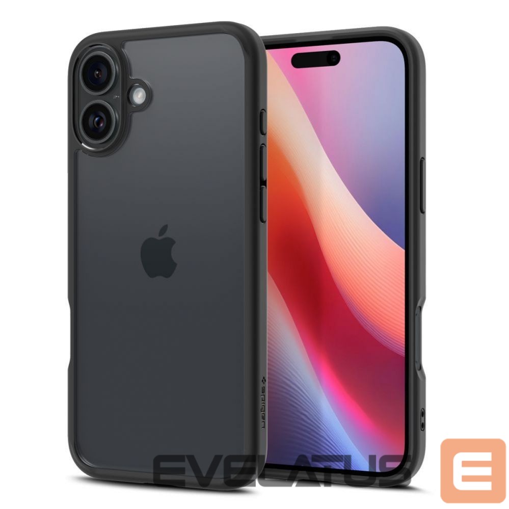 Tagakaaned Spigen Spigen Ultra Hybrid iPhone 16 Case - Matte Black