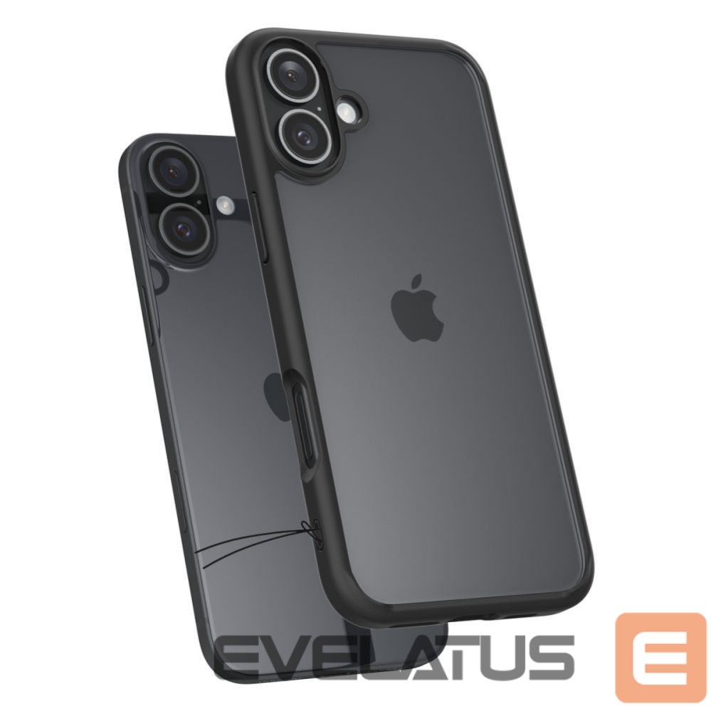 Tagakaaned Spigen Spigen Ultra Hybrid iPhone 16 Case - Matte Black