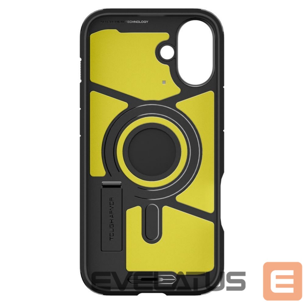 Tagakaaned Spigen Spigen Tough Armor MagSafe case with stand for iPhone 16 - black