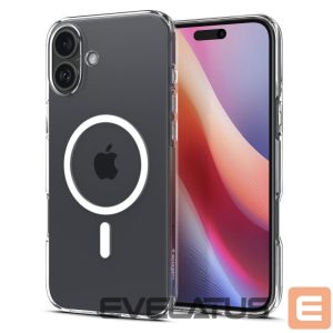 Tagakaaned Spigen  Spigen Liquid Crystal Mag Case with MagSafe for iPhone 16 - Clear 